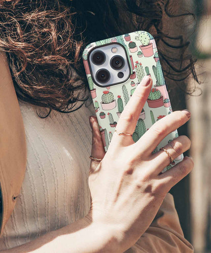 Charming Greenery with a Quirky Twist iPhone case Case Cazify - Delivery Canada