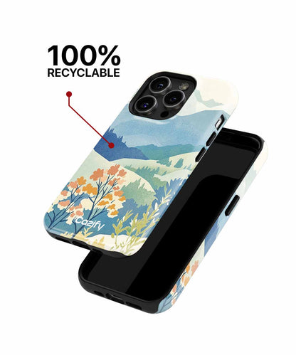 Charming Scenic Mountain Vistas iPhone case Case Cazify - Delivery Canada