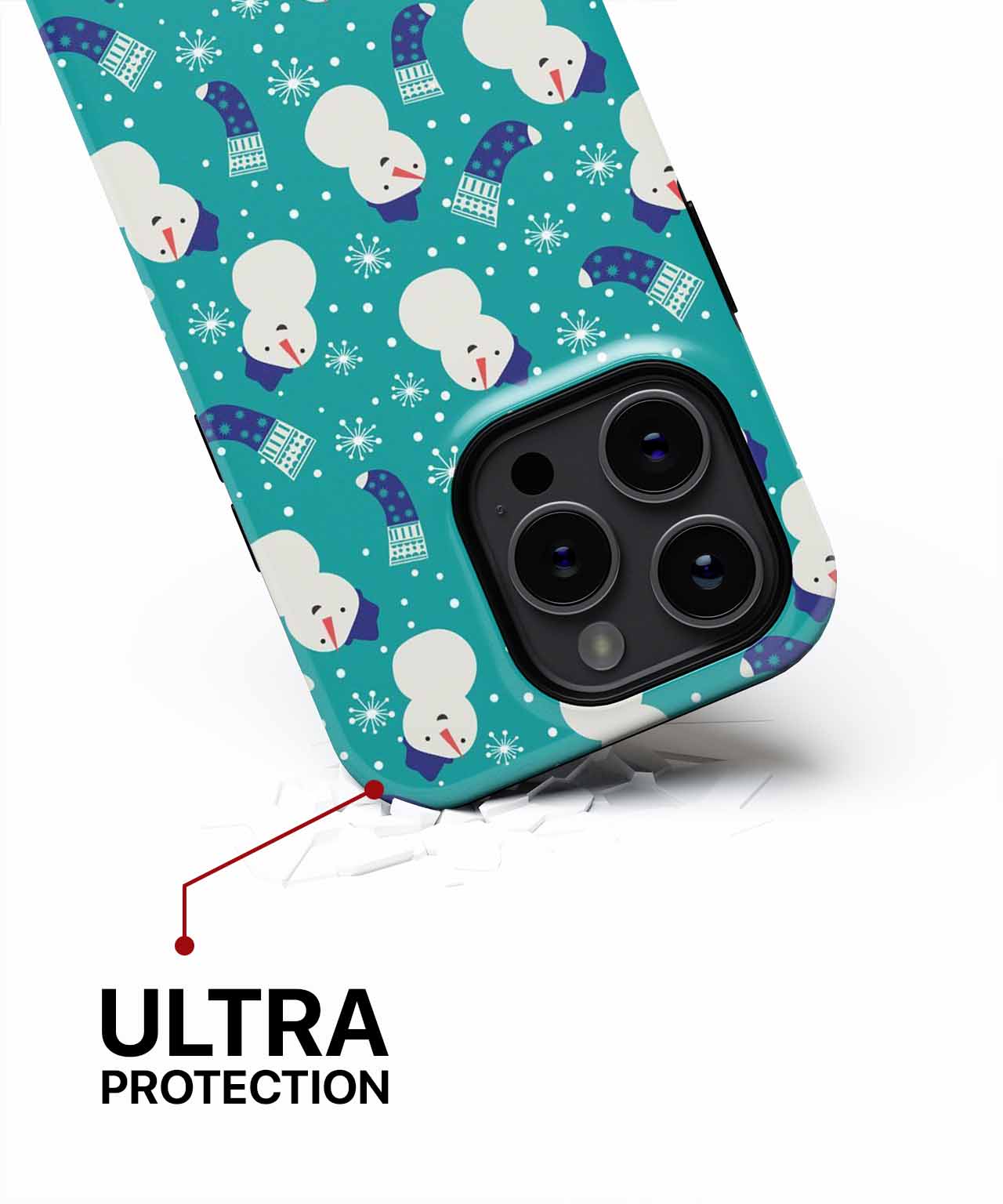 Charming Snowmen and Socks Dance iPhone case Case Cazify - Delivery Canada