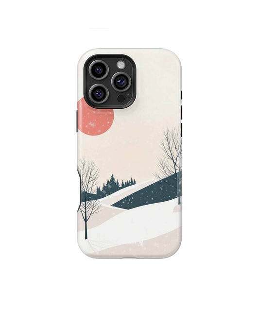 Charming Winter Wonderland with a Sunny Twist iPhone case Case Cazify - Delivery Canada