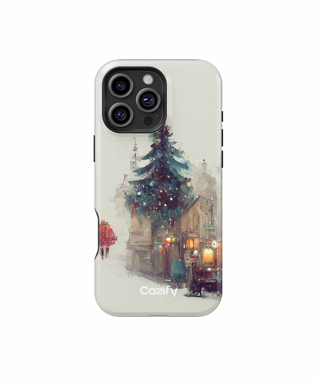 Charming Winter Wonderland with Festive Cheer iPhone case Case Cazify - Delivery Canada