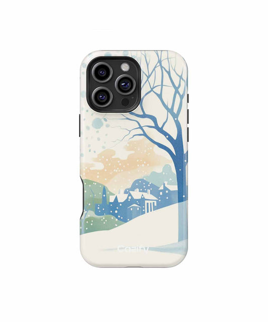 Charming Winter Wonderland With Snowy Bliss iPhone case Case Cazify - Delivery Canada