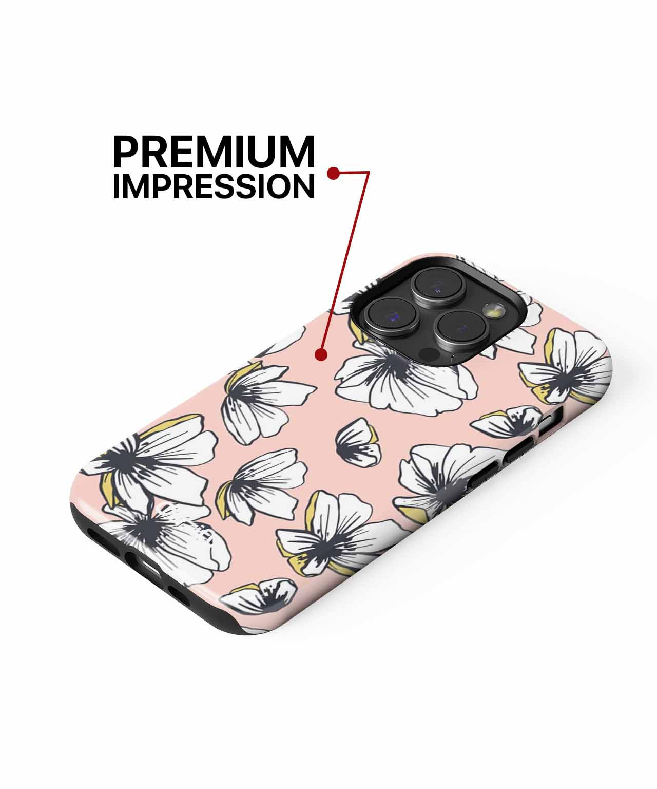 Cheerful Blooming Floral Extravaganza iPhone case Case Cazify - Delivery Canada