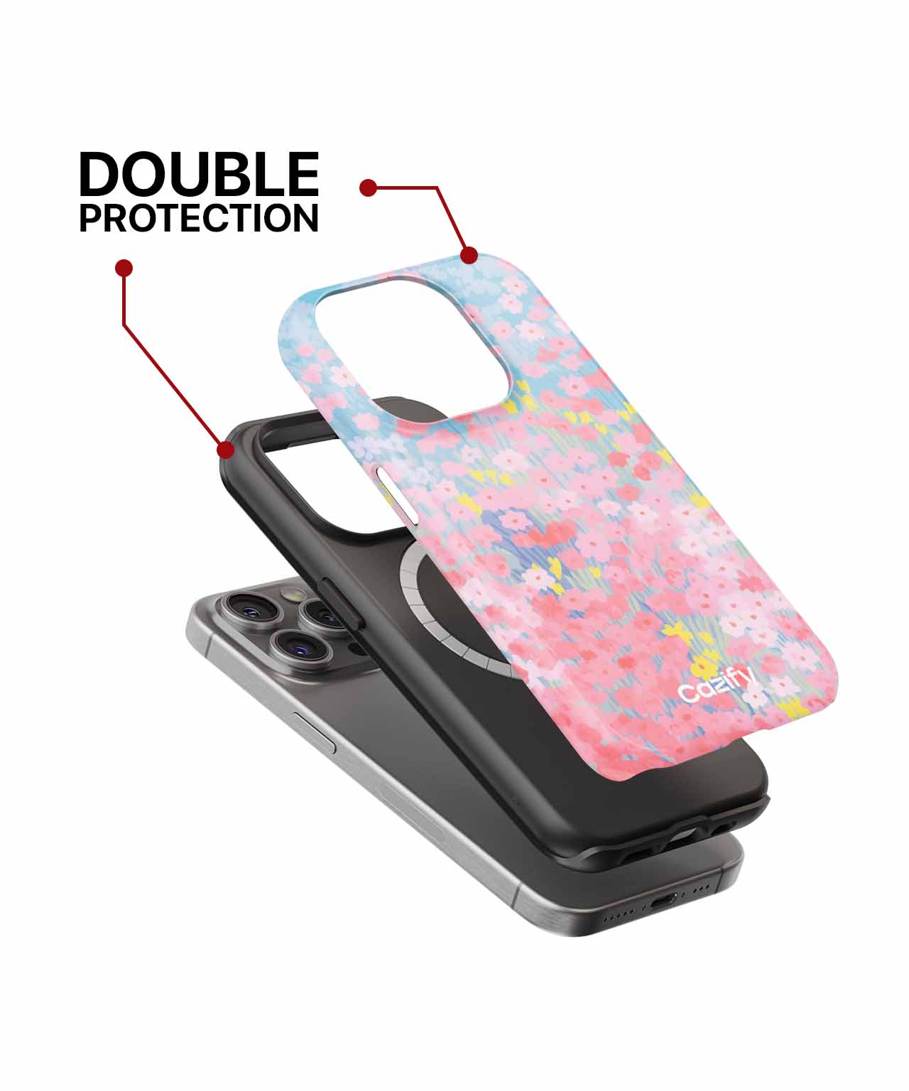 Cheerful Blooming Garden of Happiness iPhone case Case Cazify - Delivery Canada