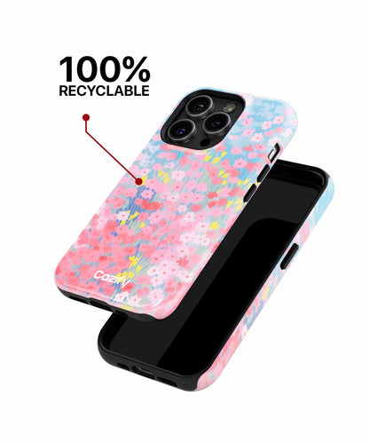Cheerful Blooming Garden of Happiness iPhone case Case Cazify - Delivery Canada