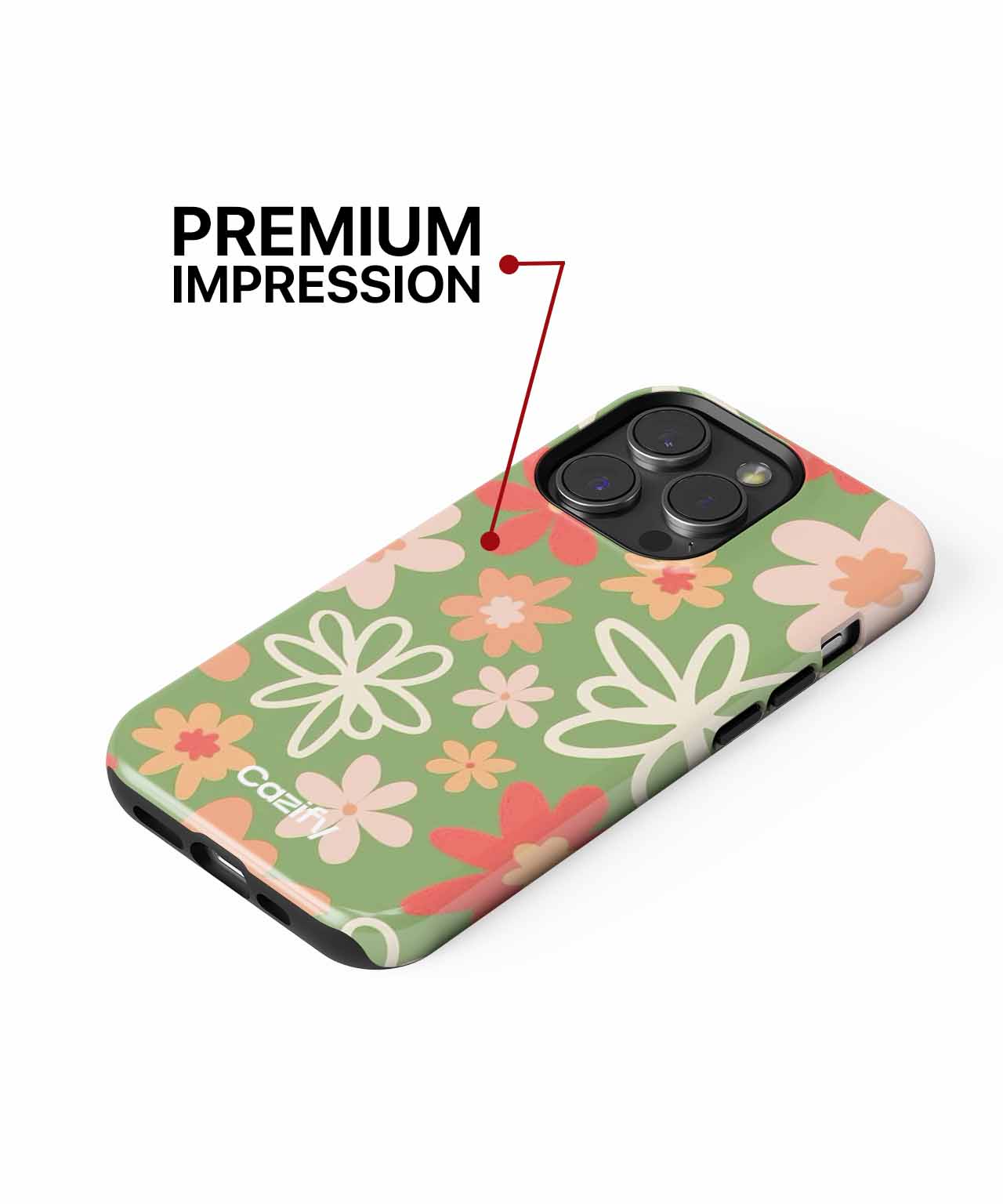 Cheerful Blooming Garden Vibes iPhone case Case Cazify - Delivery Canada