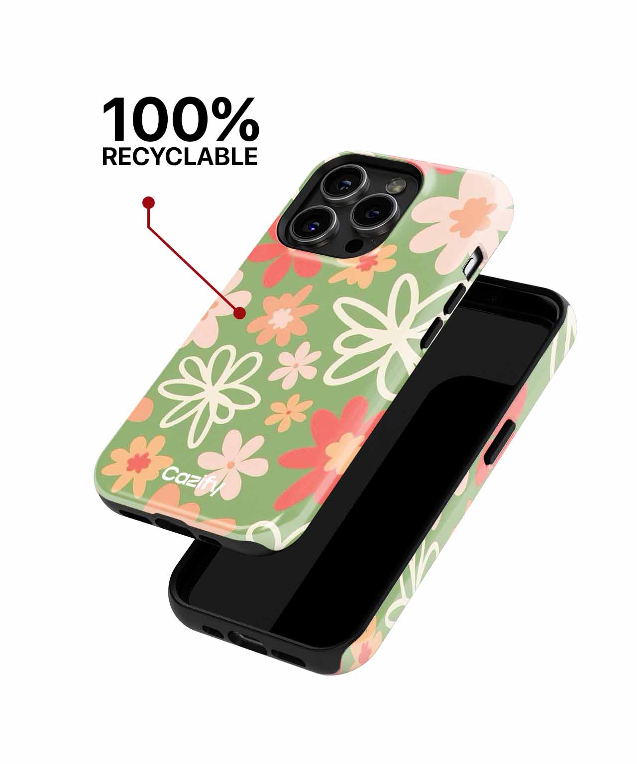 Cheerful Blooming Garden Vibes iPhone case Case Cazify - Delivery Canada