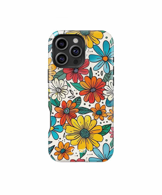 Cheerful Blooms of Spring Delight iPhone case Case Cazify - Delivery Canada