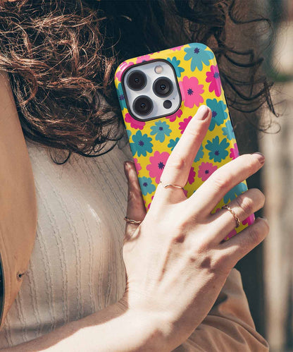 Cheerful Blossom Explosion of Colors iPhone case Case Cazify - Delivery Canada