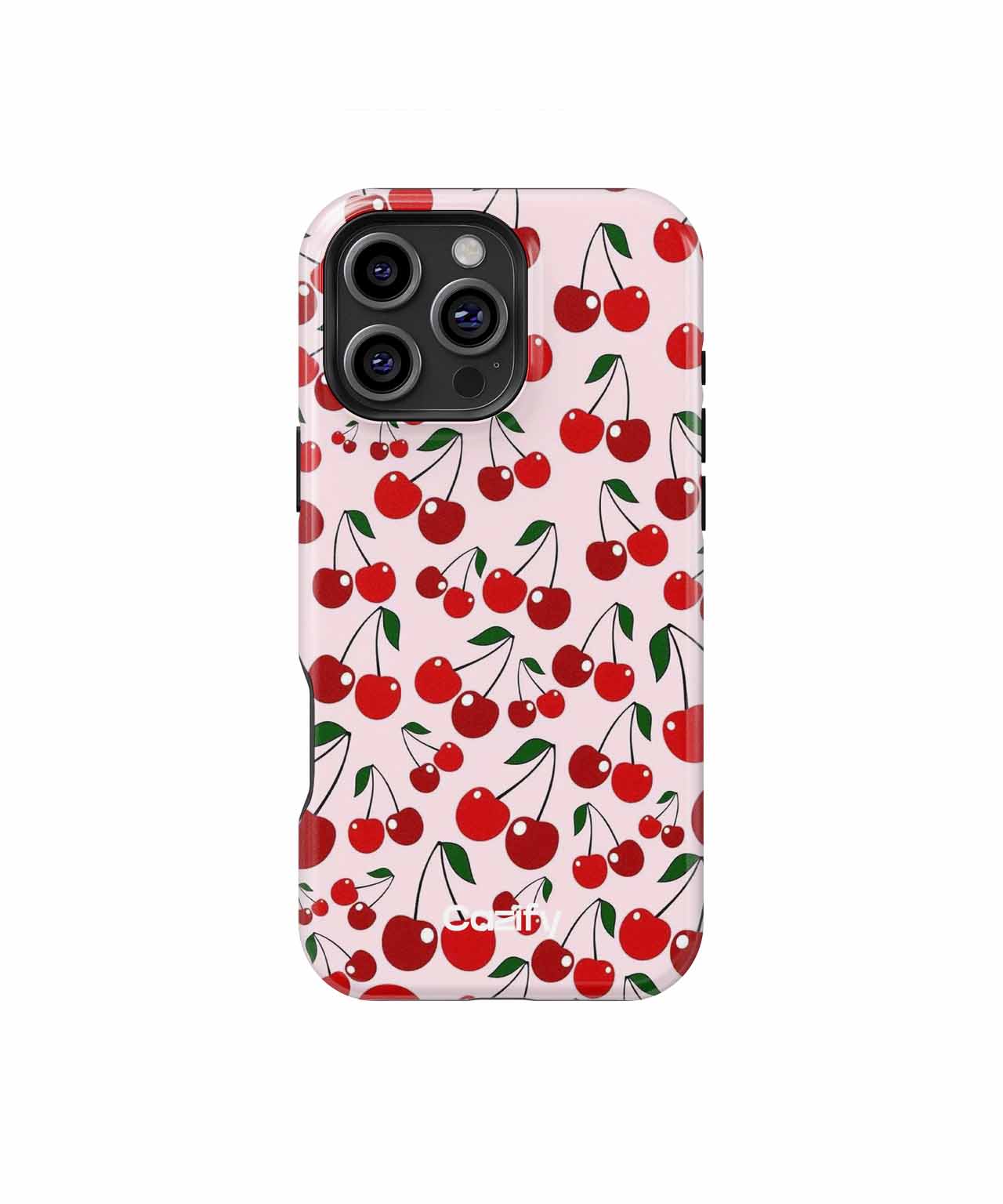 Cheerful Cherry Bliss Pattern iPhone case Case Cazify - Delivery Canada