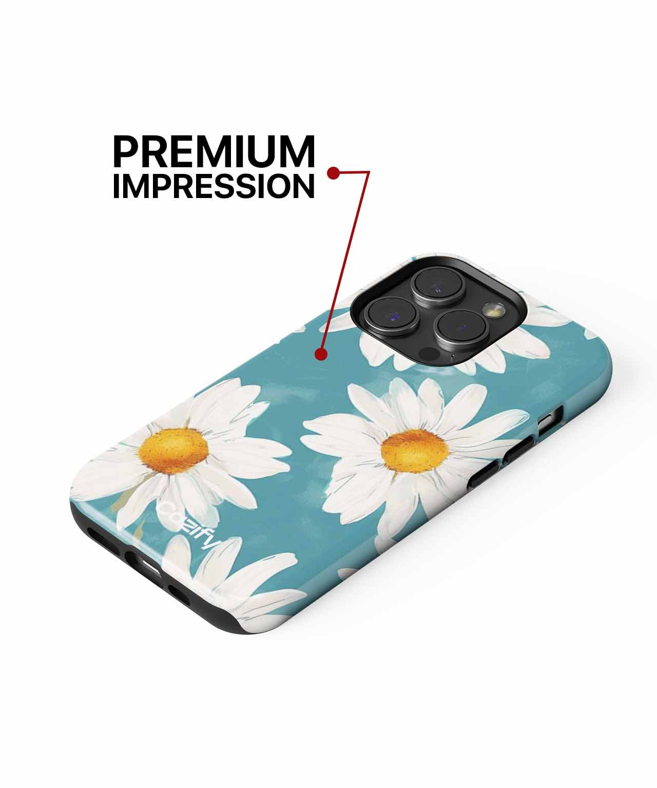 Cheerful Daisies Dance in Sunshine iPhone case Case Cazify - Delivery Canada