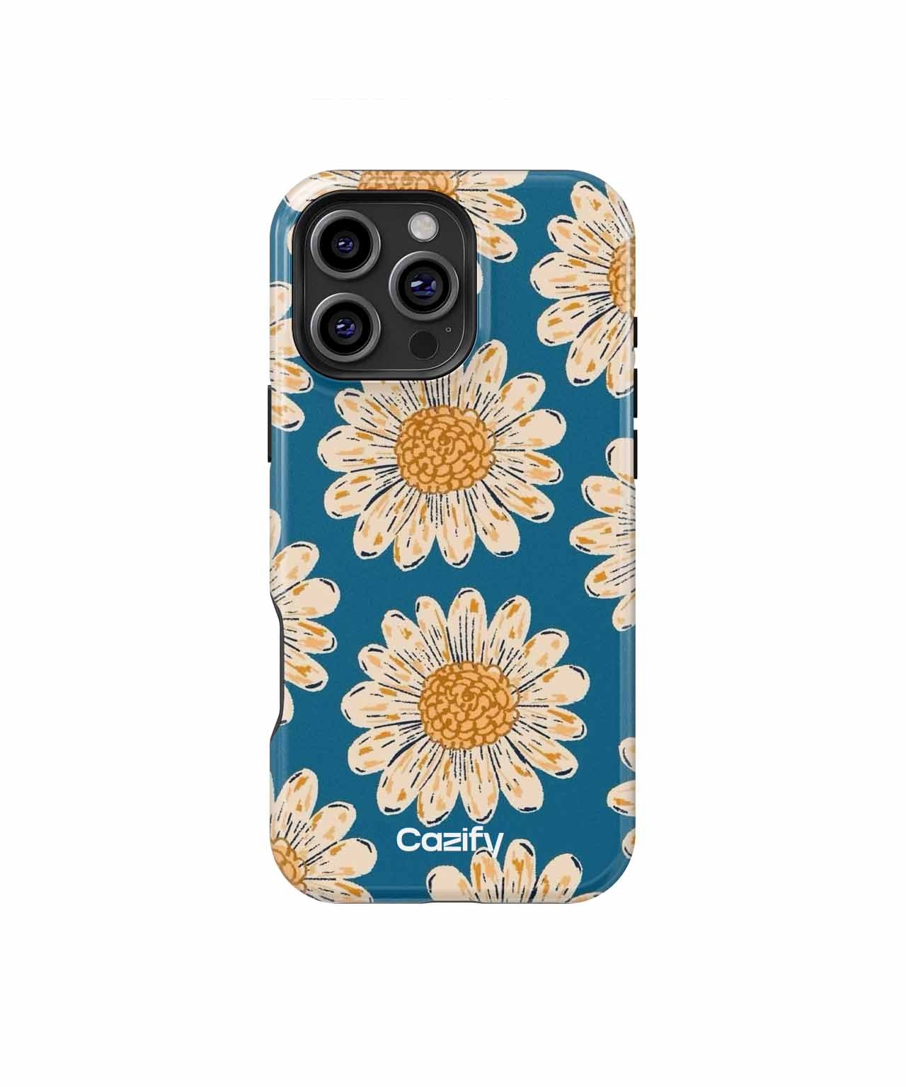 Cheerful Daisies Dance Under Blue Sky iPhone case Case Cazify - Delivery Canada