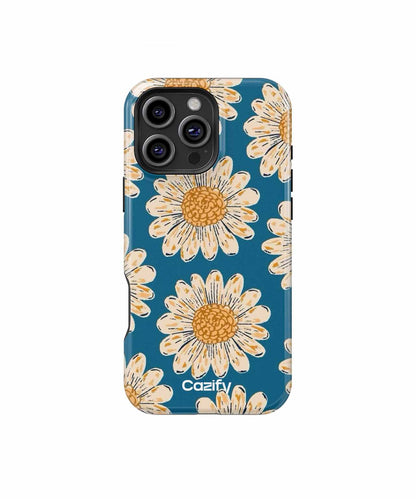 Cheerful Daisies Dance Under Blue Sky iPhone case Case Cazify - Delivery Canada