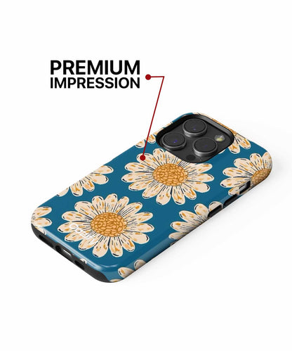 Cheerful Daisies Dance Under Blue Sky iPhone case Case Cazify - Delivery Canada