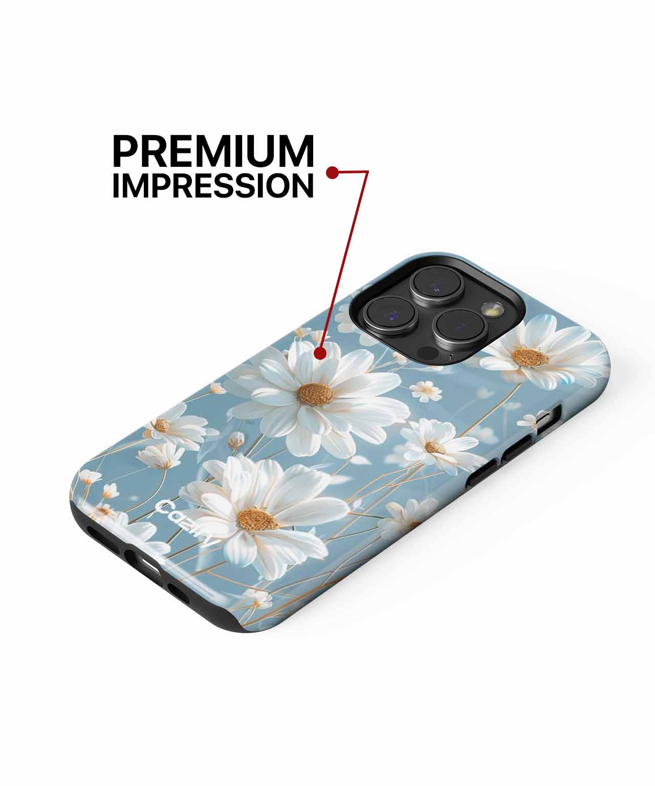 Cheerful Daisy Delight Blooming Relation iPhone case Case Cazify - Delivery Canada
