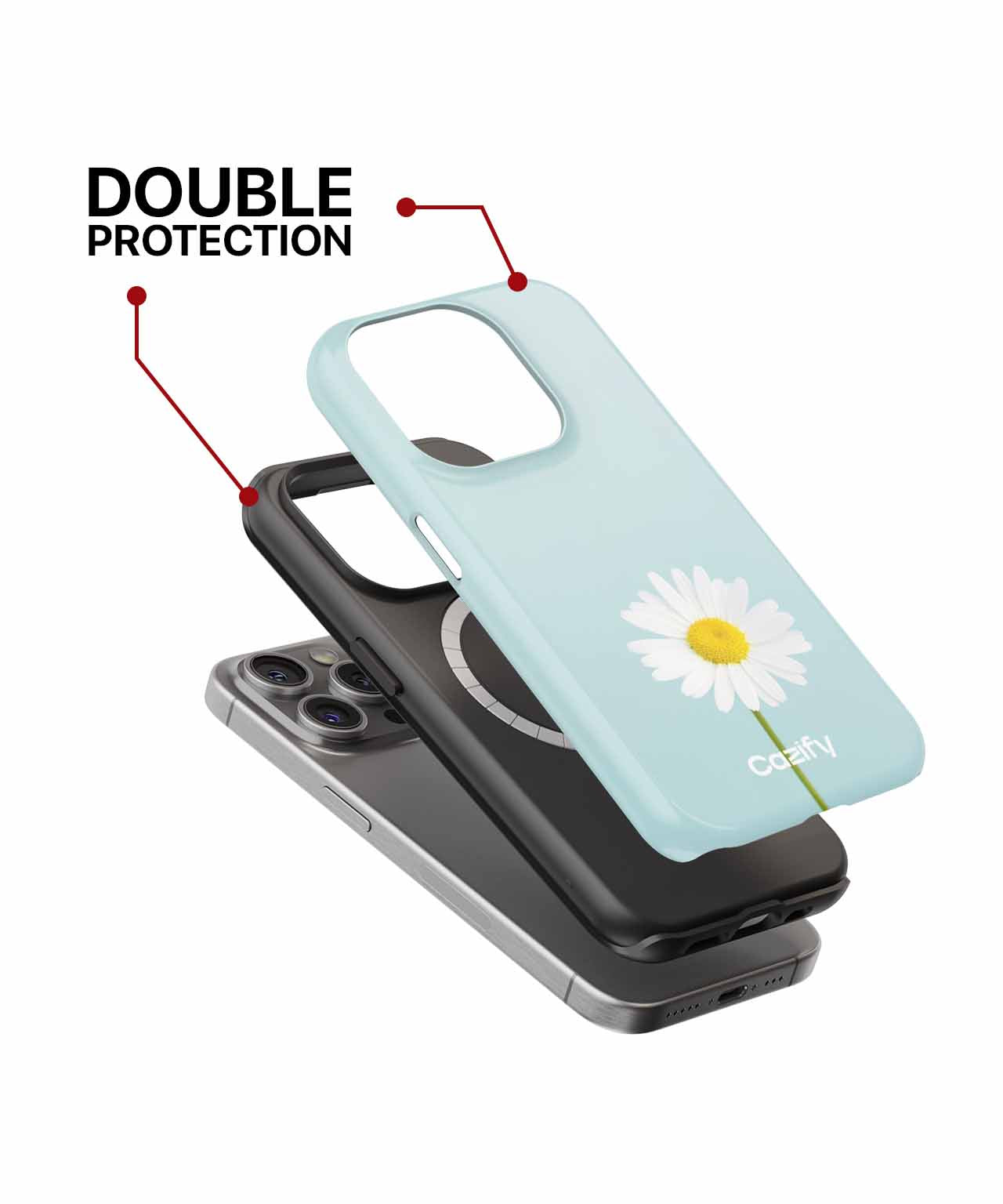 Cheerful Daisy Waving at You iPhone case Case Cazify - Delivery Canada