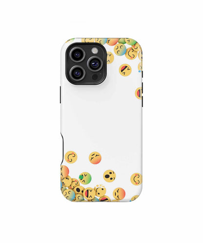 Cheerful Emoji Party Vibes iPhone case Case Cazify - Delivery Canada