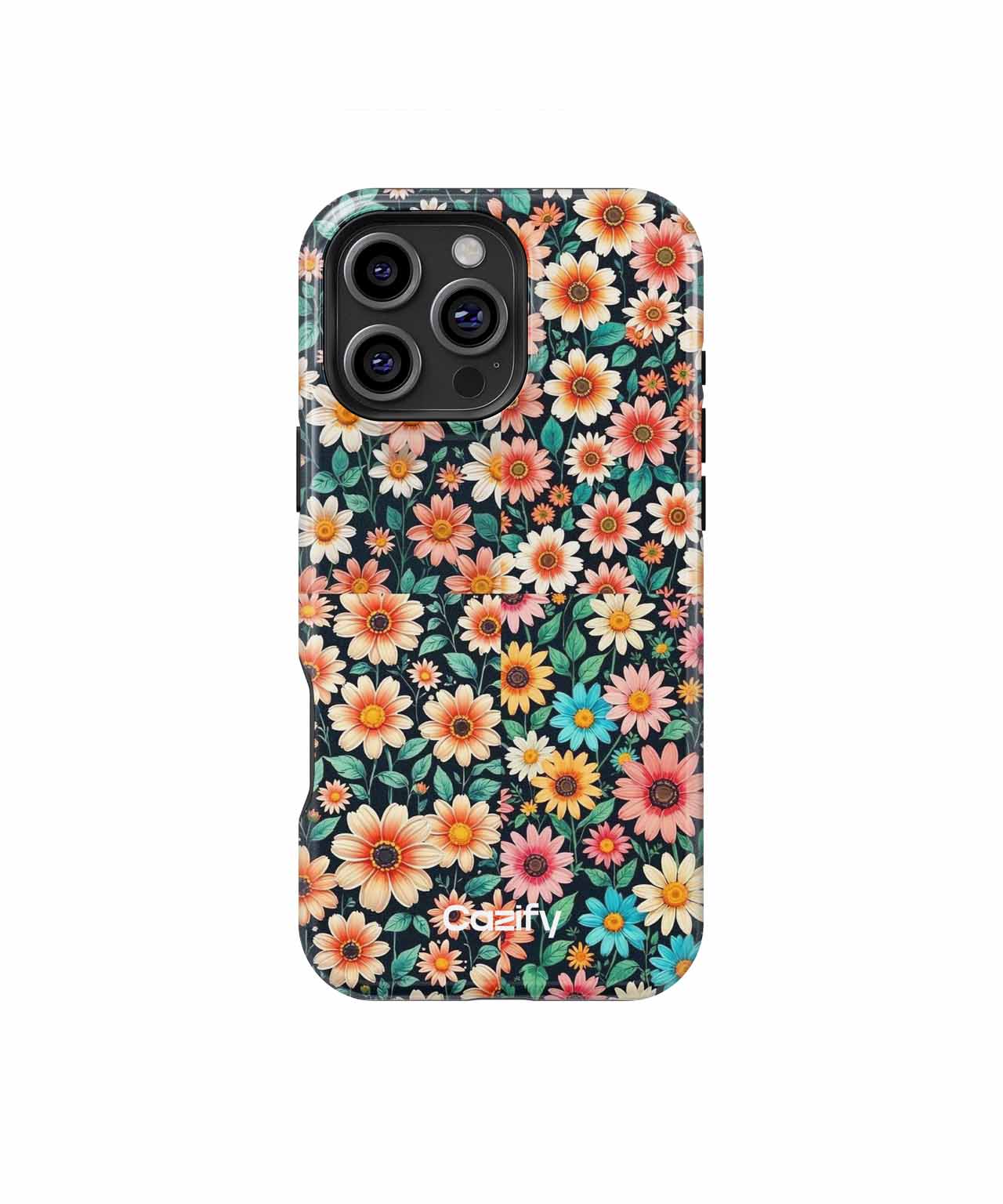 Cheerful Floral Explosion in Full Bloom iPhone case Case Cazify - Delivery Canada