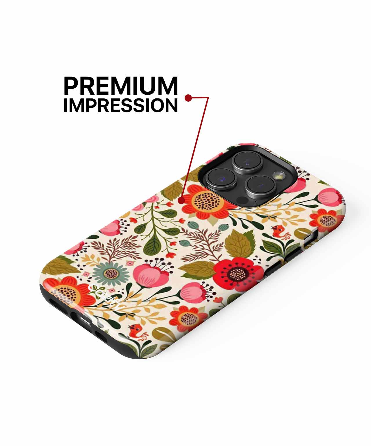 Cheerful Floral Explosion of Color iPhone case Case Cazify - Delivery Canada
