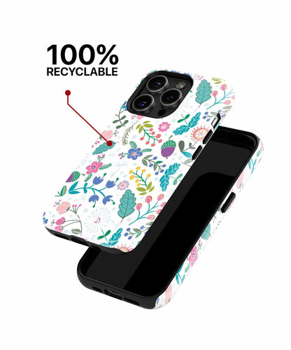 Cheerful Floral Explosion of Colors iPhone case Case Cazify - Delivery Canada