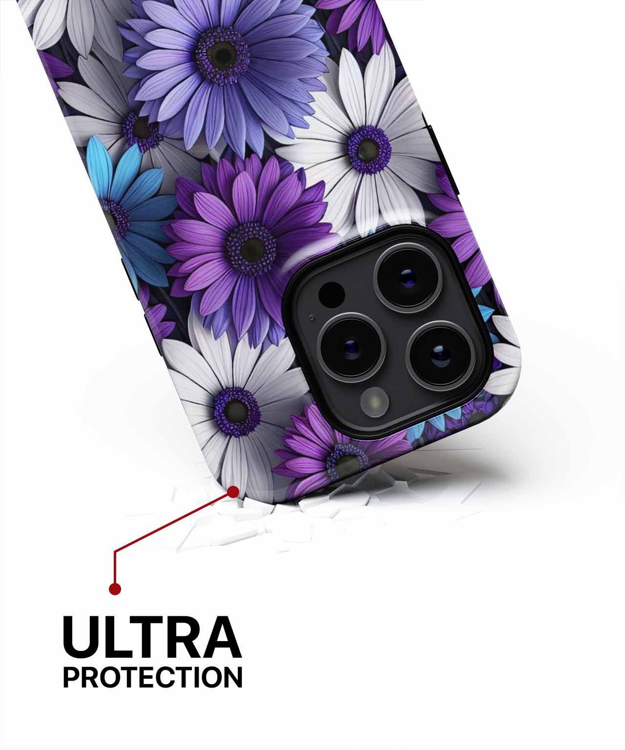 Cheerful Floral Explosion with Bold Colors iPhone case Case Cazify - Delivery Canada