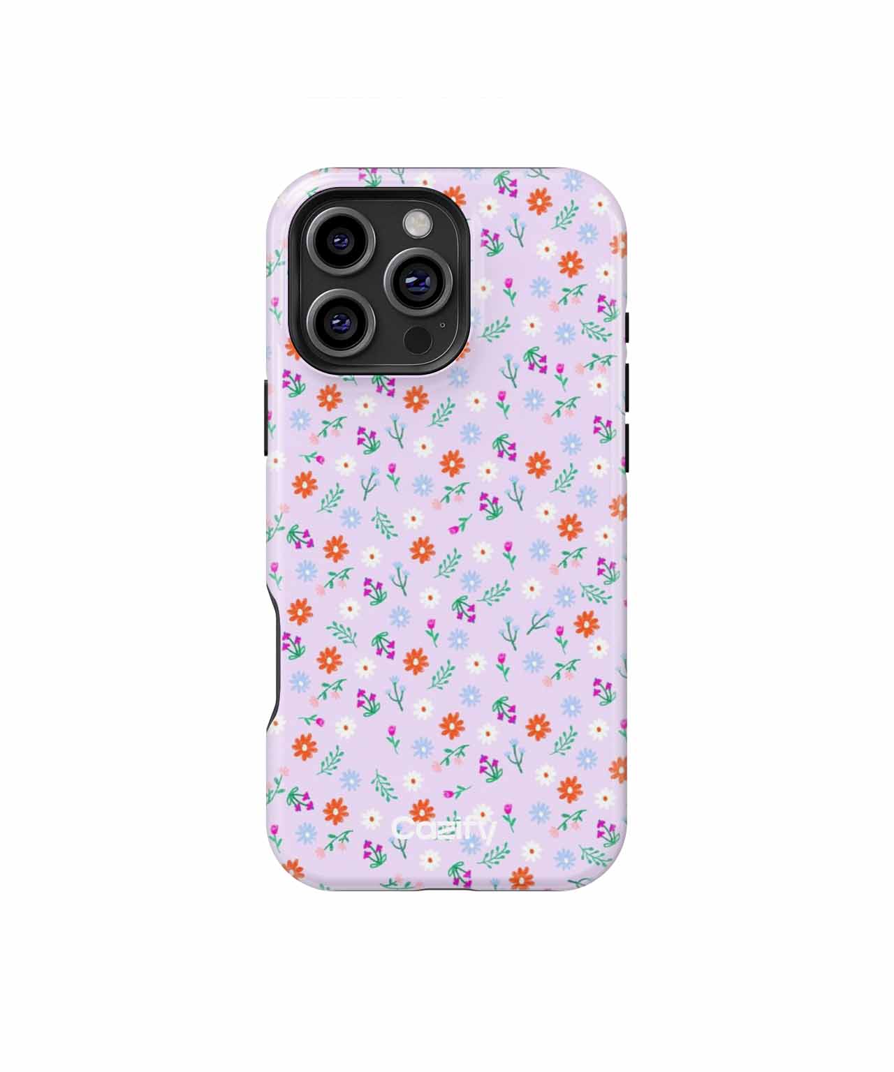 Cheerful Floral Fantasy Wallpaper iPhone case Case Cazify - Delivery Canada