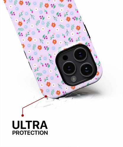 Cheerful Floral Fantasy Wallpaper iPhone case Case Cazify - Delivery Canada