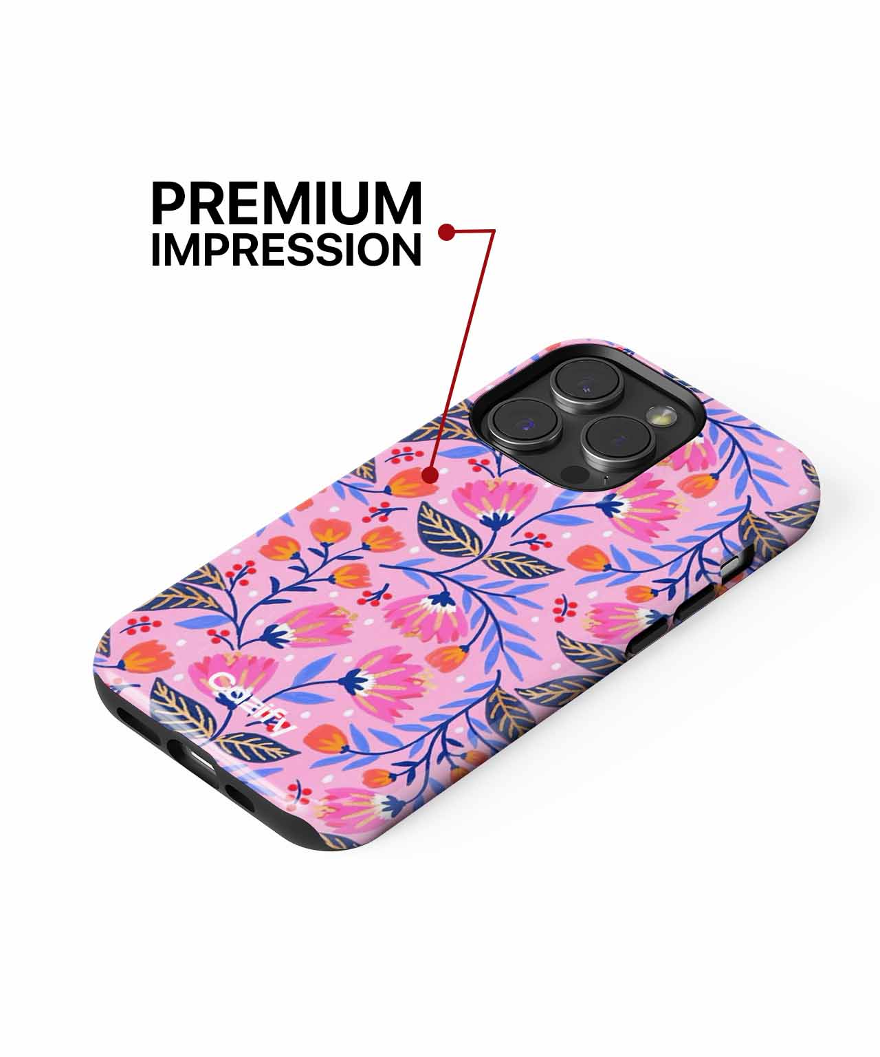 Cheerful Floral Fiesta Pattern iPhone case Case Cazify - Delivery Canada