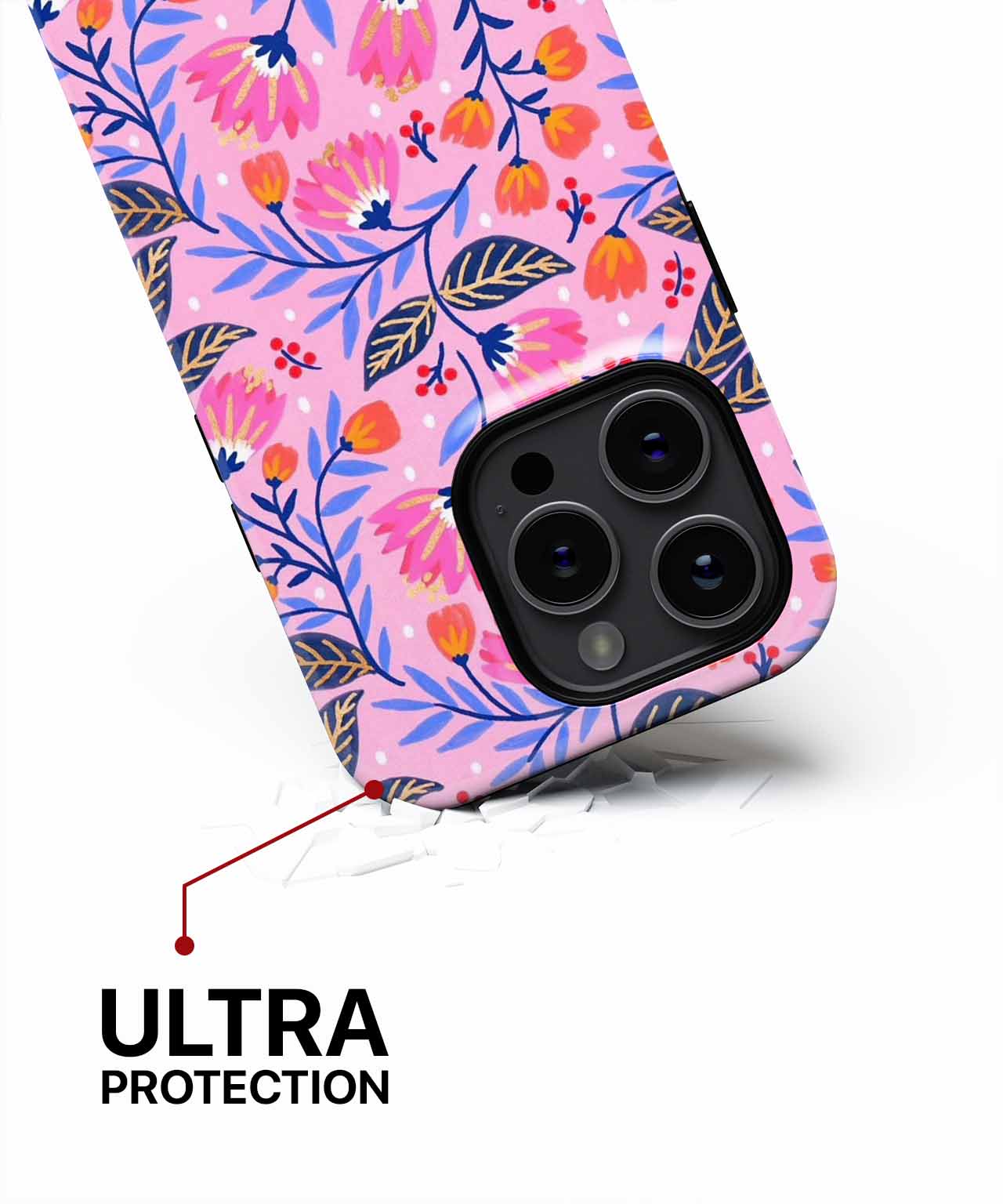Cheerful Floral Fiesta Pattern iPhone case Case Cazify - Delivery Canada