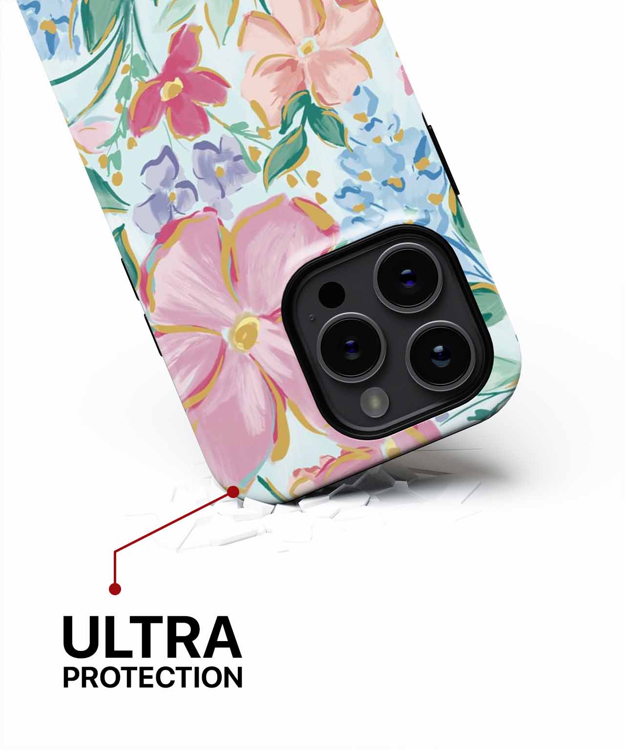 Cheerful Floral Party Explosion iPhone case Case Cazify - Delivery Canada