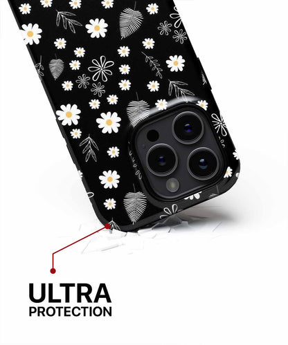 Cheerful Floral Party on Black iPhone case Case Cazify - Delivery Canada