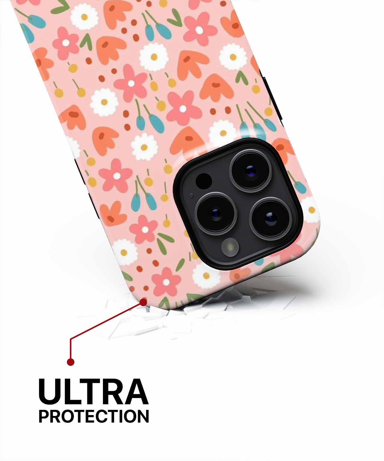 Cheerful Floral Party Vibes iPhone case Case Cazify - Delivery Canada