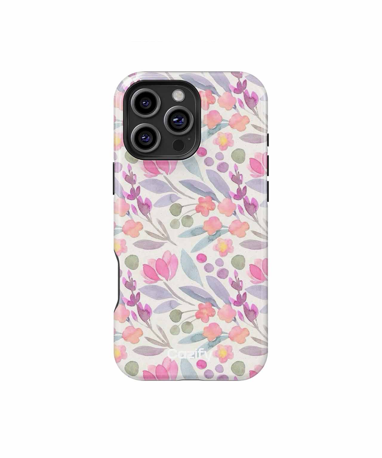 Cheerful Floral Splash of Colors iPhone case Case Cazify - Delivery Canada