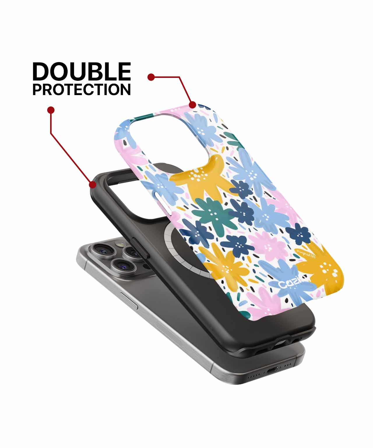 Cheerful Flower Explosion for Spring iPhone case Case Cazify - Delivery Canada