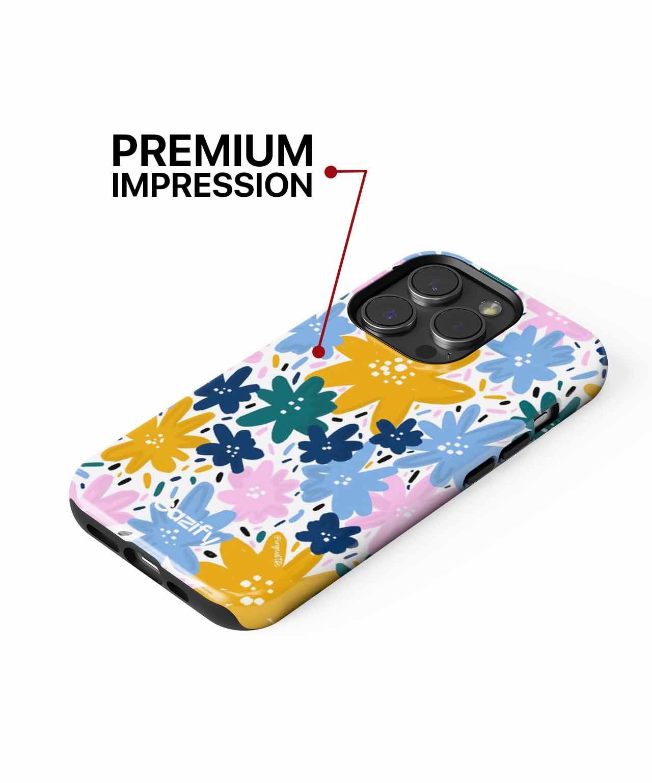 Cheerful Flower Explosion for Spring iPhone case Case Cazify - Delivery Canada