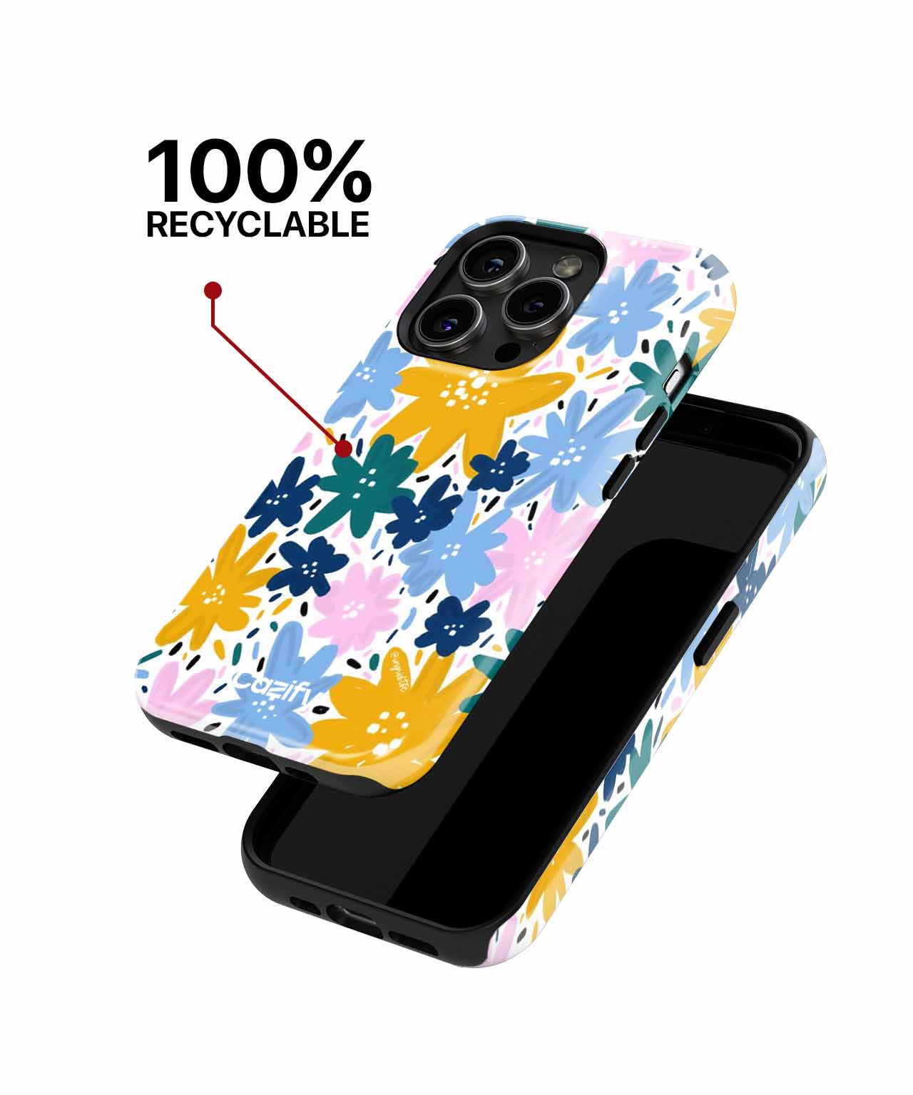 Cheerful Flower Explosion for Spring iPhone case Case Cazify - Delivery Canada