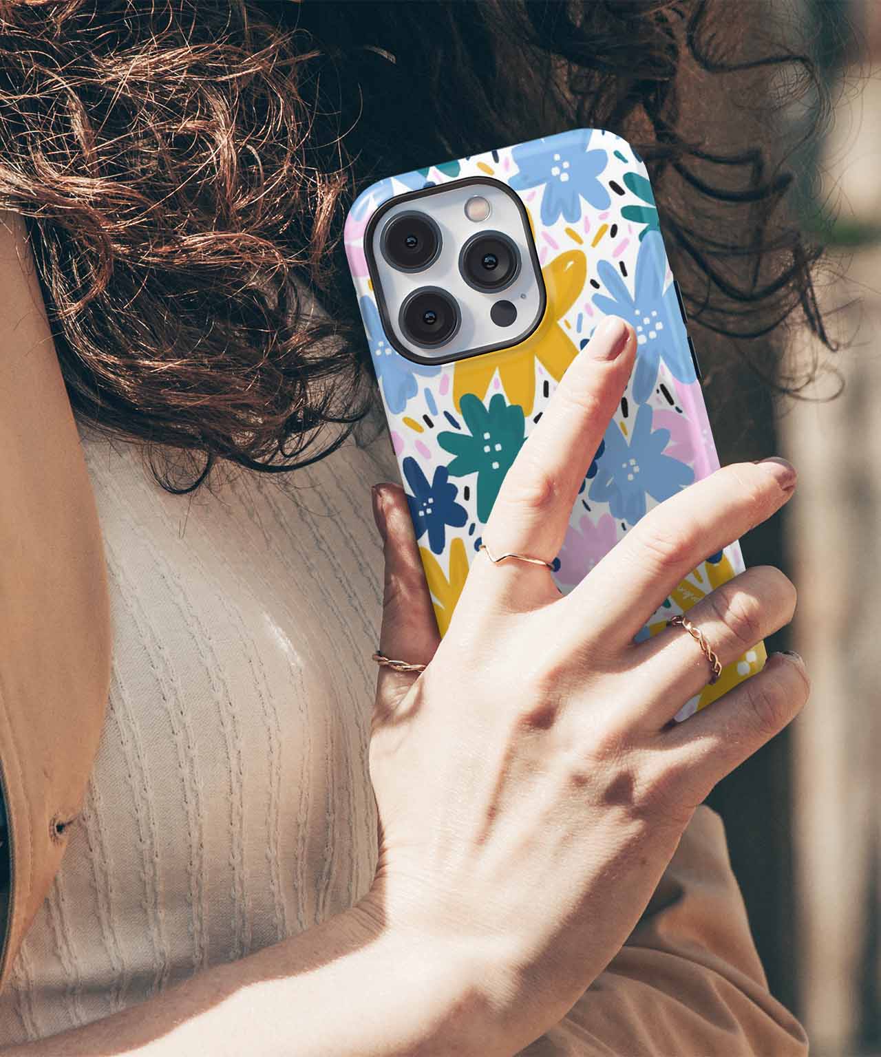 Cheerful Flower Explosion for Spring iPhone case Case Cazify - Delivery Canada