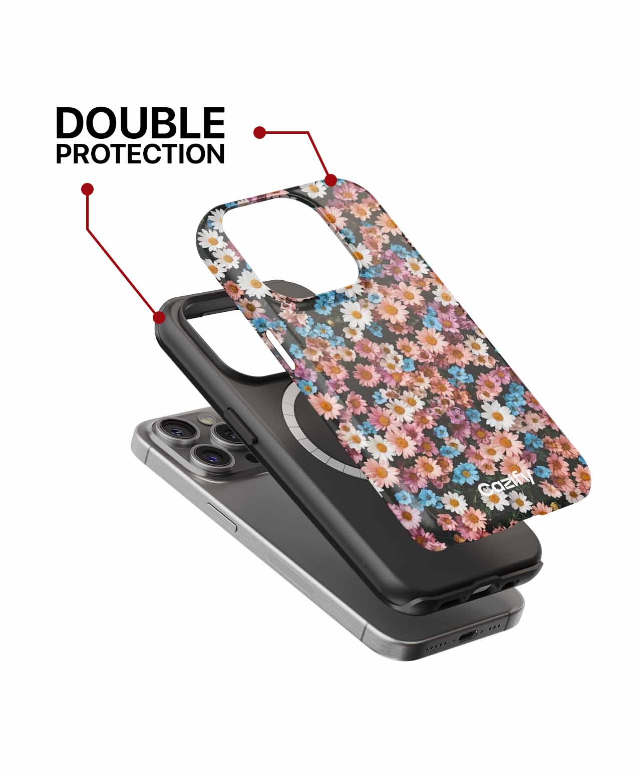 Cheerful Flower Explosion of Happiness iPhone case Case Cazify - Delivery Canada