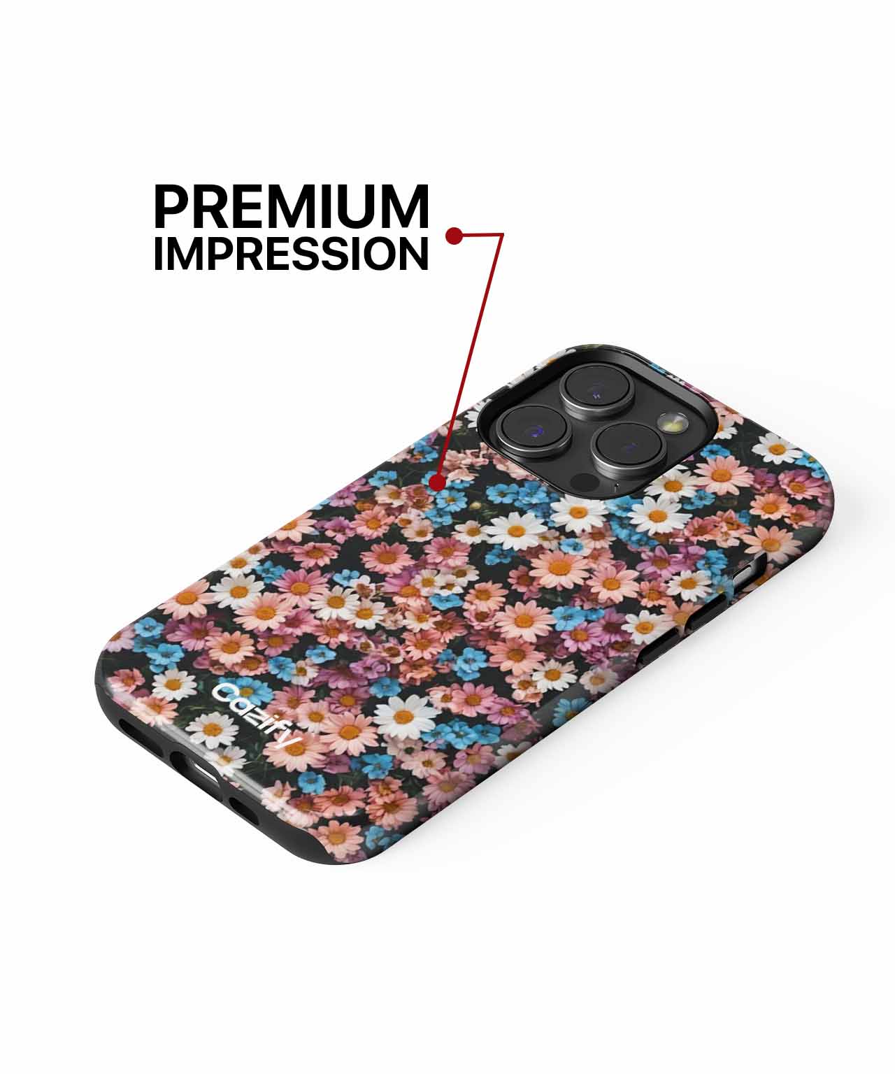 Cheerful Flower Explosion of Happiness iPhone case Case Cazify - Delivery Canada