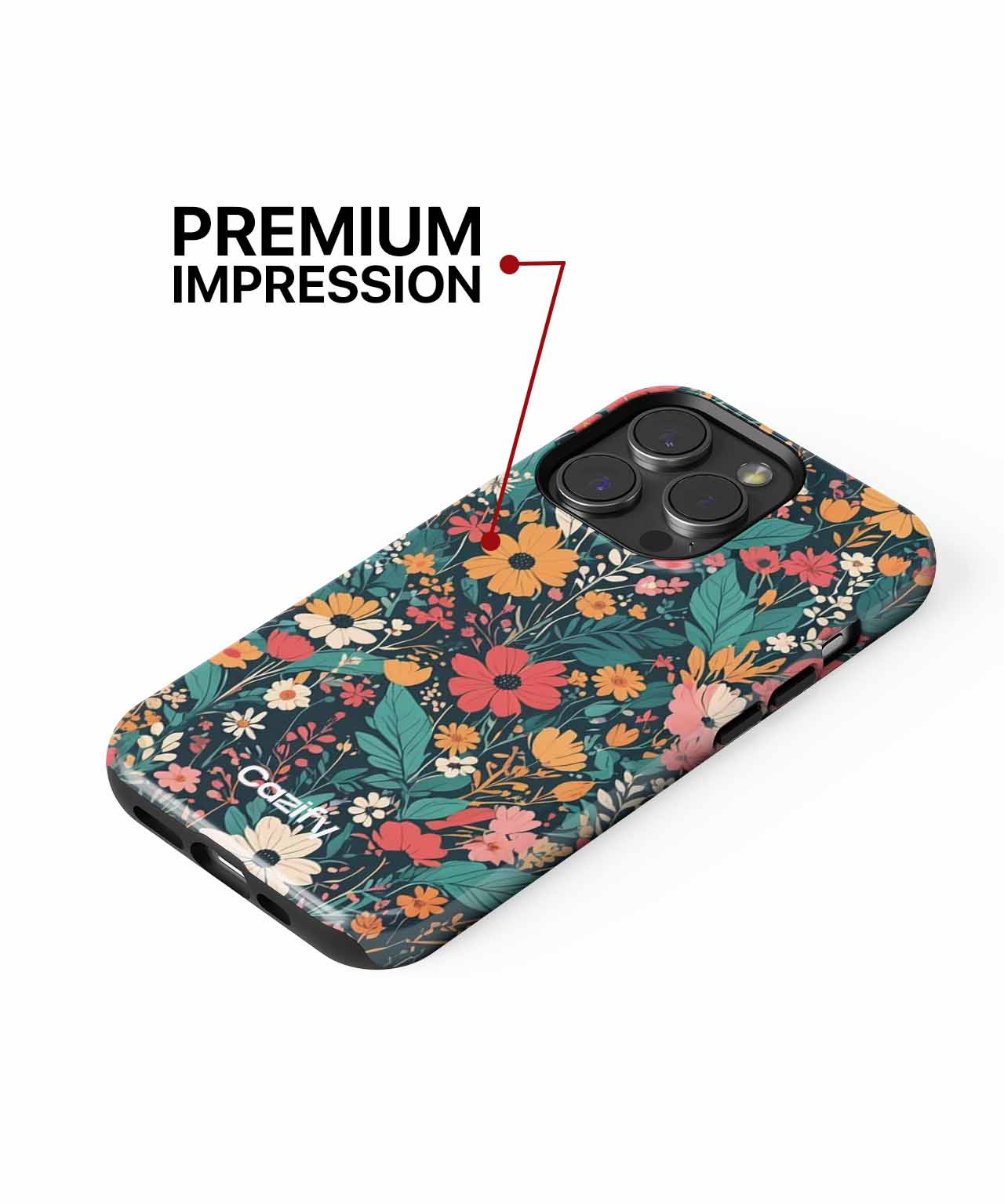 Cheerful Flower Garden Party iPhone case Case Cazify - Delivery Canada