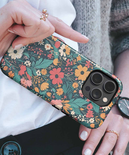 Cheerful Flower Garden Party iPhone case Case Cazify - Delivery Canada