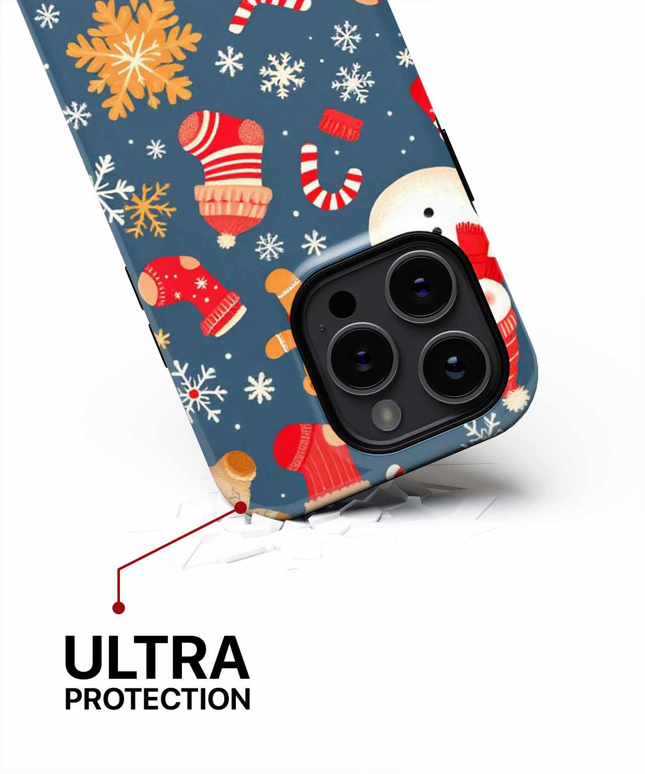 Cheerful Frosty Friends Holiday Fun iPhone case Case Cazify - Delivery Canada