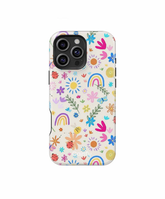 Cheerful Garden of Colorful Wonders iPhone case Case Cazify - Delivery Canada