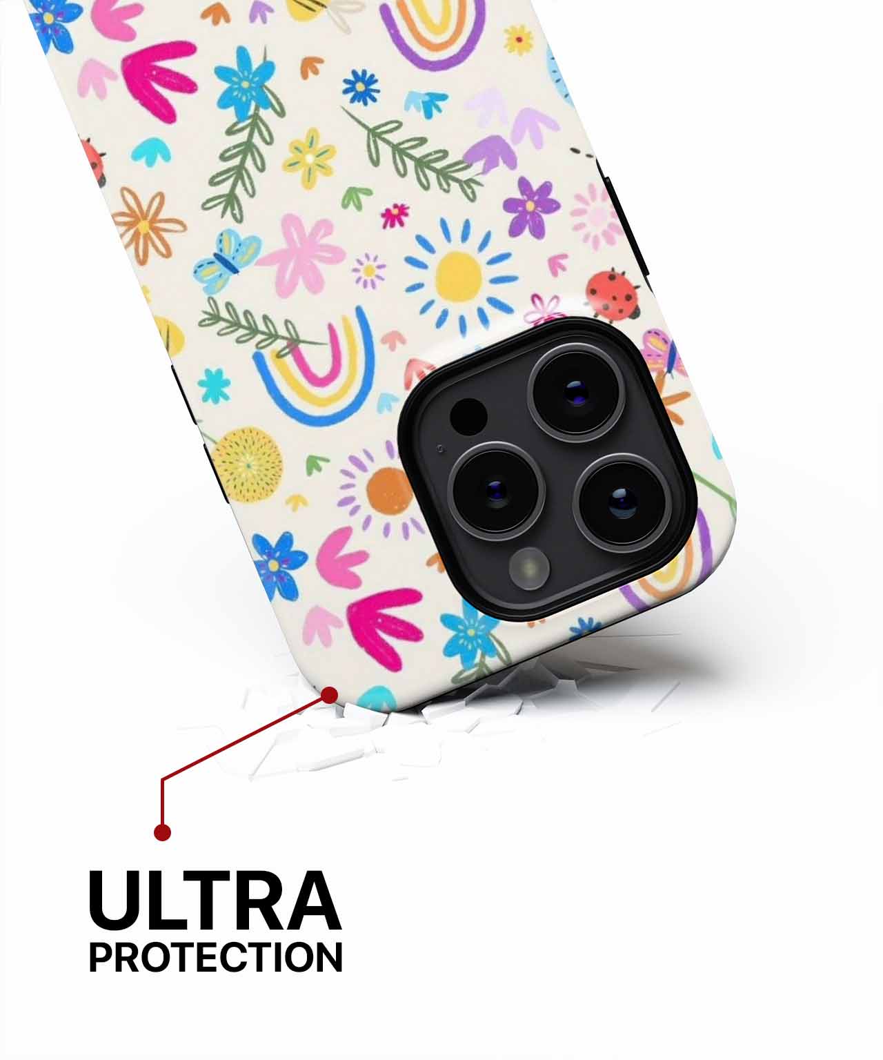 Cheerful Garden of Colorful Wonders iPhone case Case Cazify - Delivery Canada