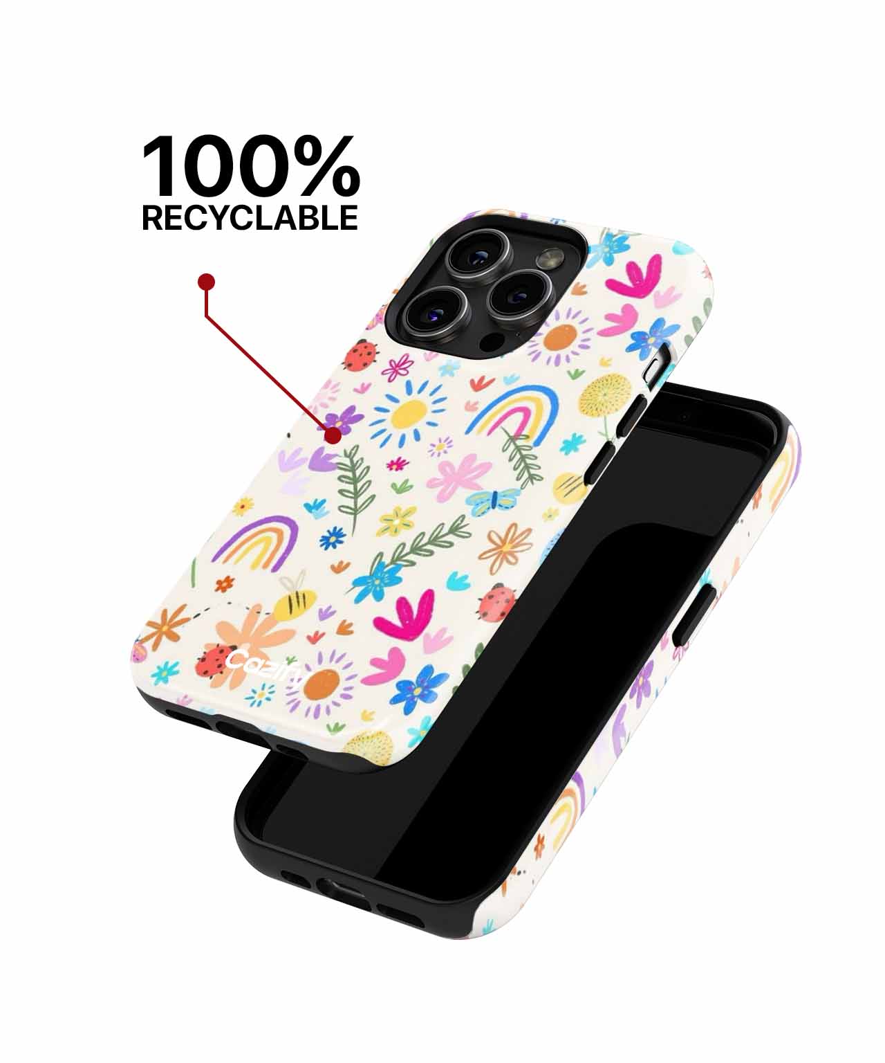 Cheerful Garden of Colorful Wonders iPhone case Case Cazify - Delivery Canada