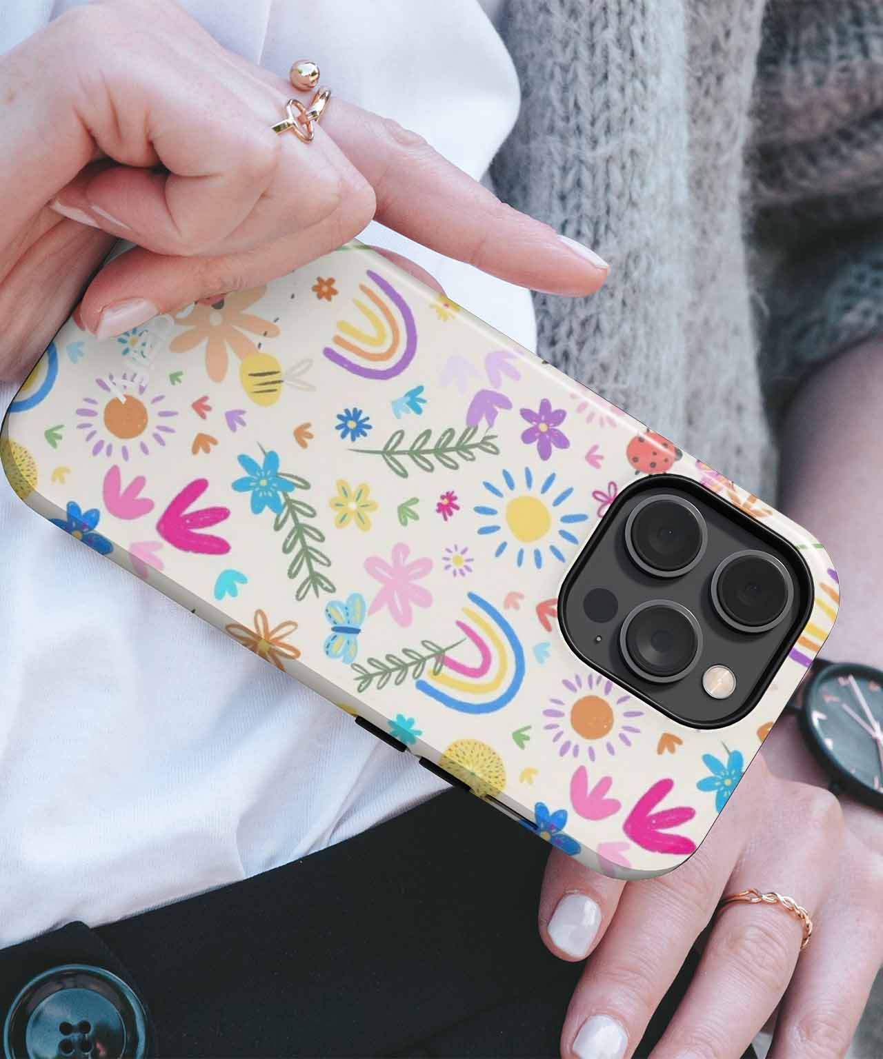 Cheerful Garden of Colorful Wonders iPhone case Case Cazify - Delivery Canada