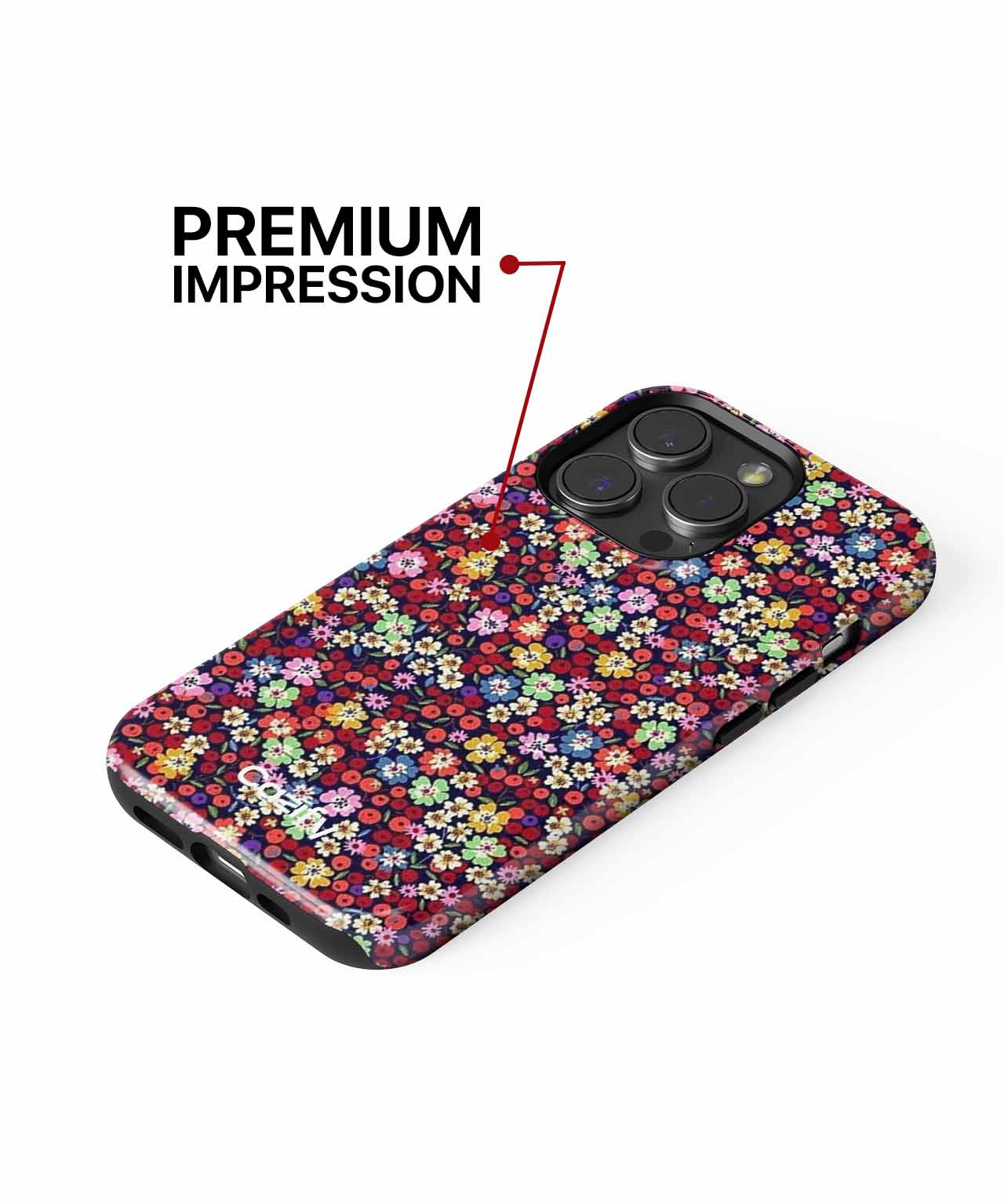 Cheerful Garden Party Floral Design iPhone case Case Cazify - Delivery Canada