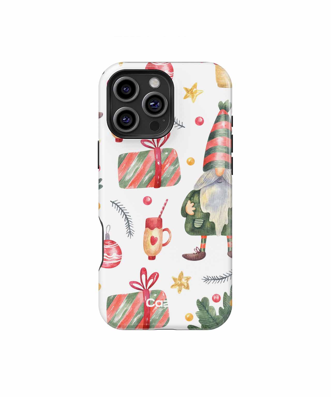 Cheerful Gnomes Celebrating Christmas Together iPhone case Case Cazify - Delivery Canada