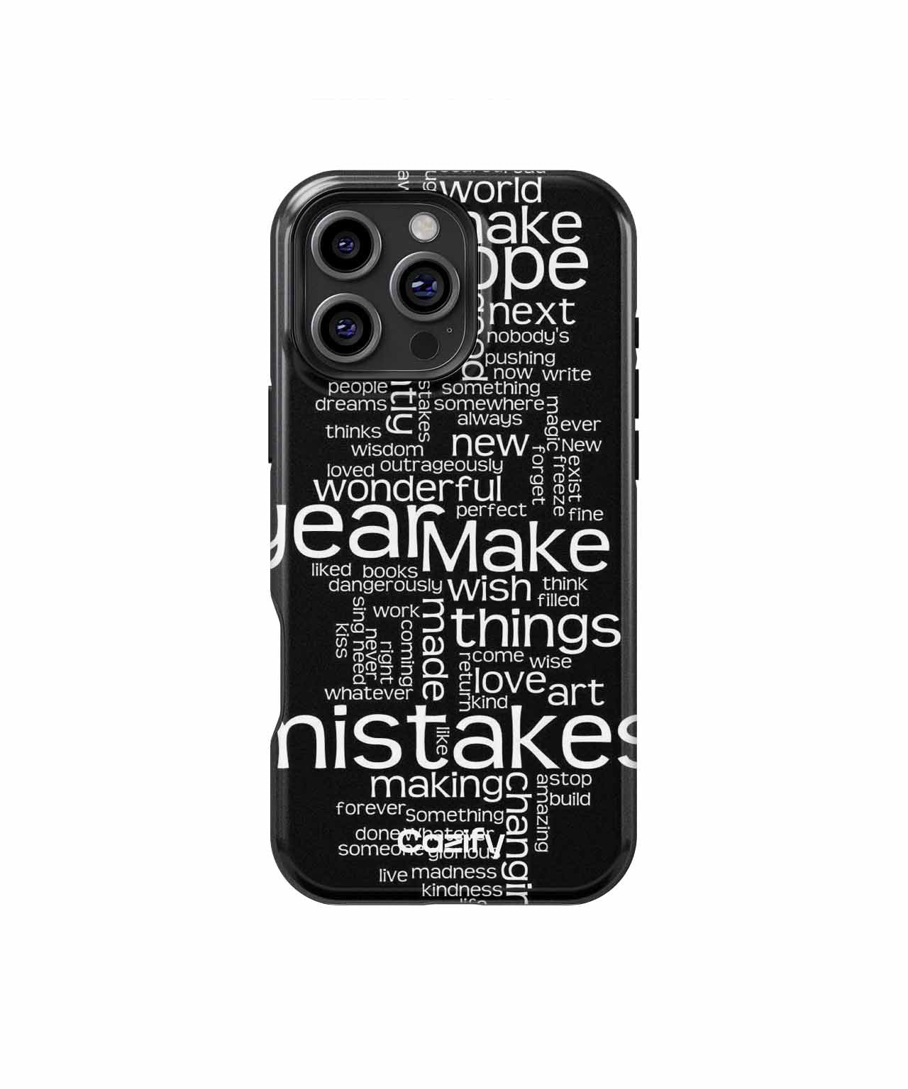 Cheerful Inspiration for a Bright Future iPhone case Case Cazify - Delivery Canada