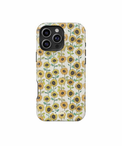 Cheerful Sunflower Garden Vibes iPhone case Case Cazify - Delivery Canada